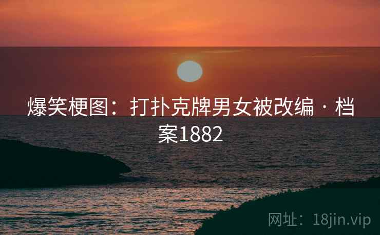 爆笑梗图：打扑克牌男女被改编 · 档案1882