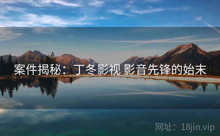 案件揭秘：丁冬影视 影音先锋的始末